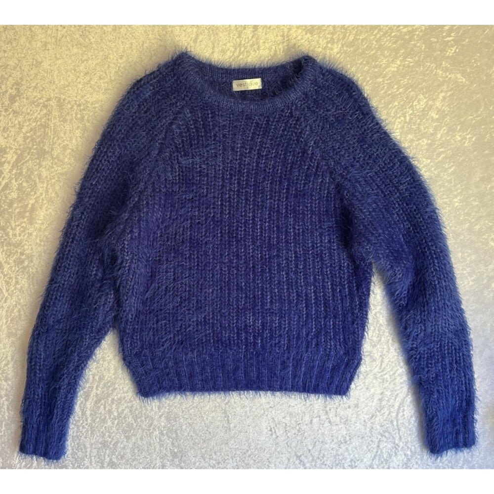Vestique Sweater Blue Womens Size Small